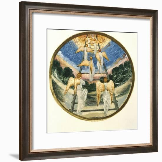 Jacob's Ladder-Edward Burne-Jones-Framed Giclee Print