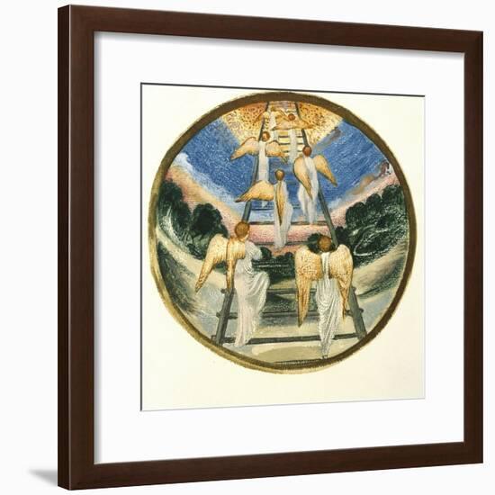 Jacob's Ladder-Edward Burne-Jones-Framed Giclee Print