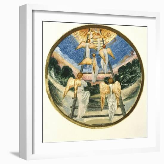 Jacob's Ladder-Edward Burne-Jones-Framed Giclee Print