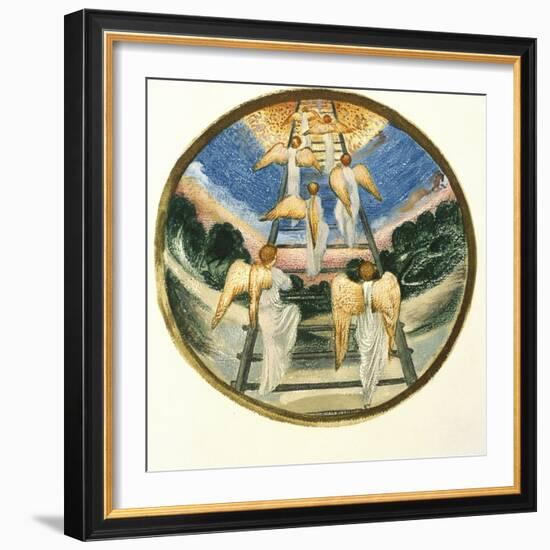 Jacob's Ladder-Edward Burne-Jones-Framed Giclee Print