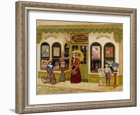 Jacob's Pharmacy-Lee Dubin-Framed Giclee Print