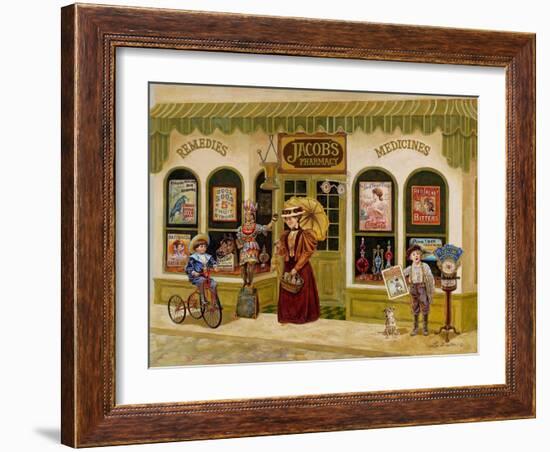 Jacob's Pharmacy-Lee Dubin-Framed Giclee Print