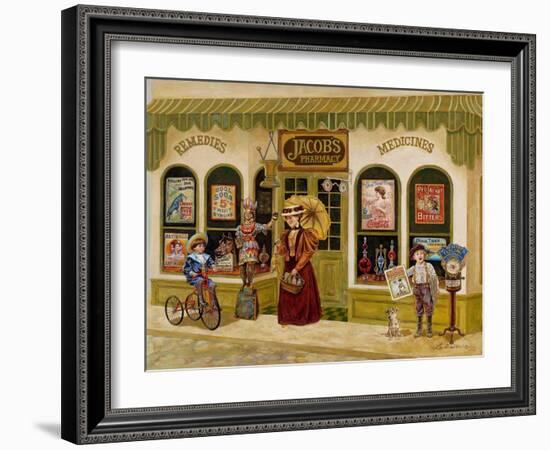 Jacob's Pharmacy-Lee Dubin-Framed Giclee Print