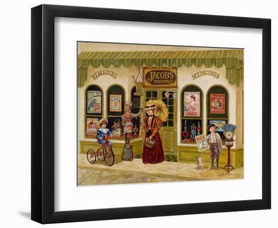 Jacob's Pharmacy-Lee Dubin-Framed Giclee Print