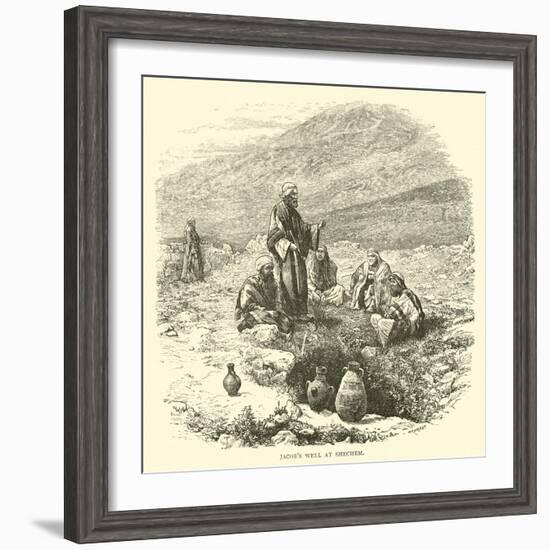 Jacob's Well at Shechem-null-Framed Giclee Print