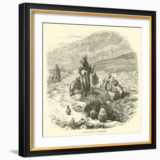 Jacob's Well at Shechem-null-Framed Giclee Print