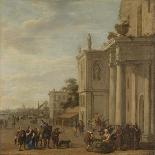 Castello St Angelo, 1688-Jacob van der Ulft-Framed Giclee Print