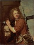 David Bearing the Head of Goliath, 1643-Jacob Van Oost-Giclee Print