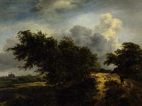 Landscape with the Ruins of the Castle of Egmond, 1650-55-Jacob van Ruisdael-Framed Giclee Print