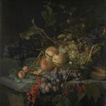 Still Life with Fruit and Oysters-Jacob van Walscapelle-Giclee Print