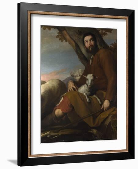 Jacob with the Flock of Laban, Ca 1638-José de Ribera-Framed Giclee Print