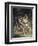 Jacob Wrestles with the Angel-Eugene Delacroix-Framed Giclee Print