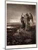 Jacob Wrestling with the Angel-Gustave Dore-Mounted Giclee Print