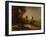 Jacob Wrestling with the Angel-Bartholomeus Breenbergh-Framed Art Print