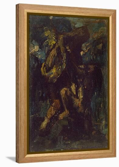Jacob Wrestling with the Angel-Charles Ricketts-Framed Premier Image Canvas
