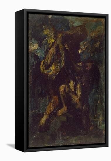 Jacob Wrestling with the Angel-Charles Ricketts-Framed Premier Image Canvas