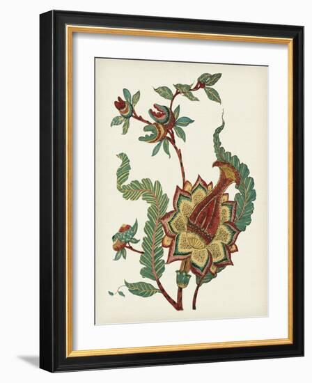 Jacobean Floral I-Vision Studio-Framed Art Print