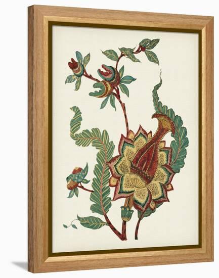 Jacobean Floral I-Vision Studio-Framed Stretched Canvas