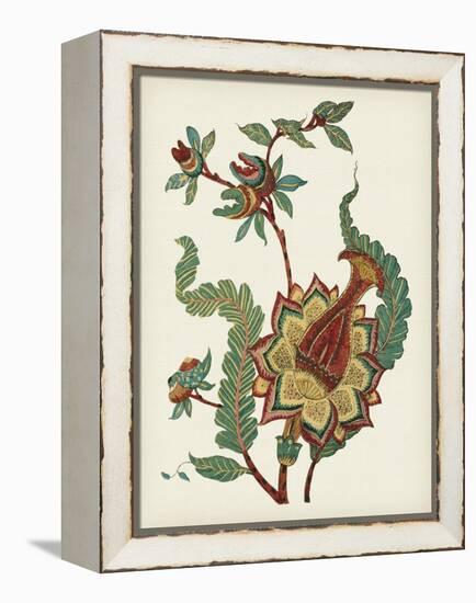 Jacobean Floral I-Vision Studio-Framed Stretched Canvas