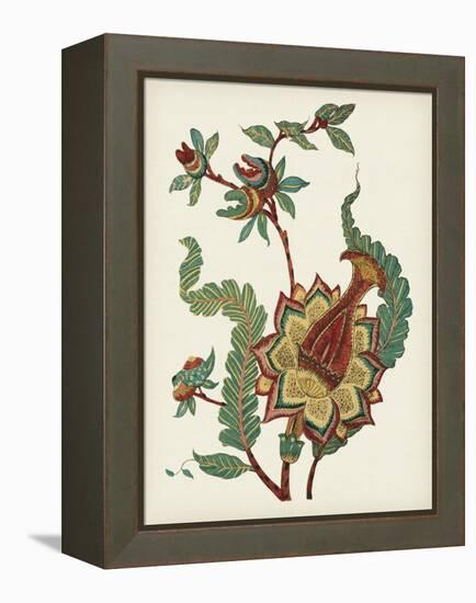 Jacobean Floral I-Vision Studio-Framed Stretched Canvas