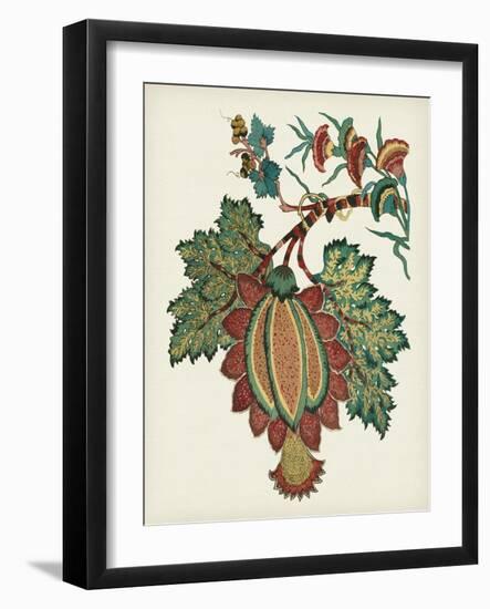 Jacobean Floral II-Vision Studio-Framed Art Print