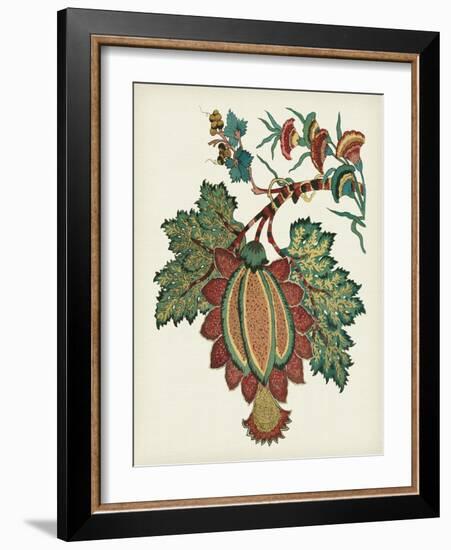 Jacobean Floral II-Vision Studio-Framed Art Print