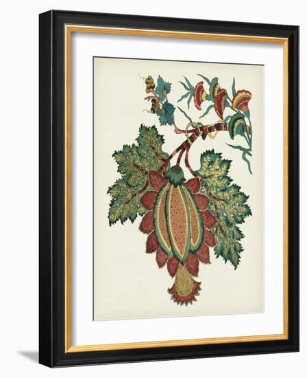 Jacobean Floral II-Vision Studio-Framed Art Print