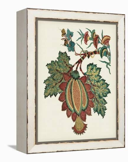 Jacobean Floral II-Vision Studio-Framed Stretched Canvas