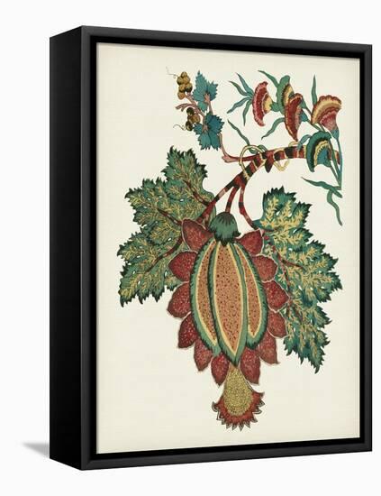 Jacobean Floral II-Vision Studio-Framed Stretched Canvas