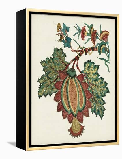 Jacobean Floral II-Vision Studio-Framed Stretched Canvas