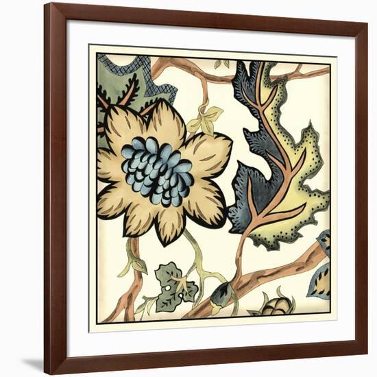 Jacobean Tile III-Chariklia Zarris-Framed Art Print