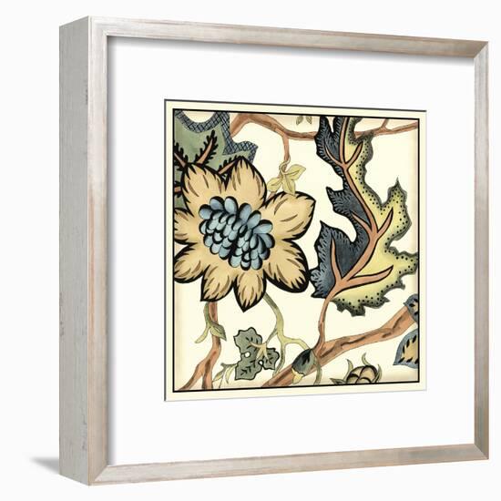 Jacobean Tile III-Chariklia Zarris-Framed Art Print