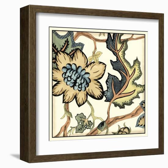 Jacobean Tile III-Chariklia Zarris-Framed Art Print