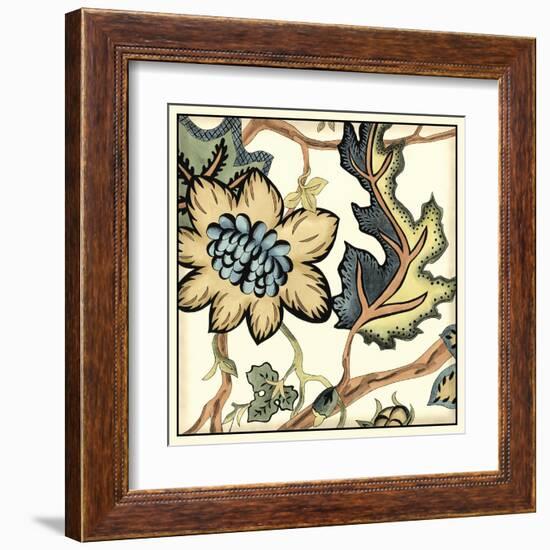 Jacobean Tile III-Chariklia Zarris-Framed Art Print