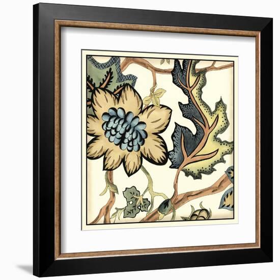 Jacobean Tile III-Chariklia Zarris-Framed Art Print