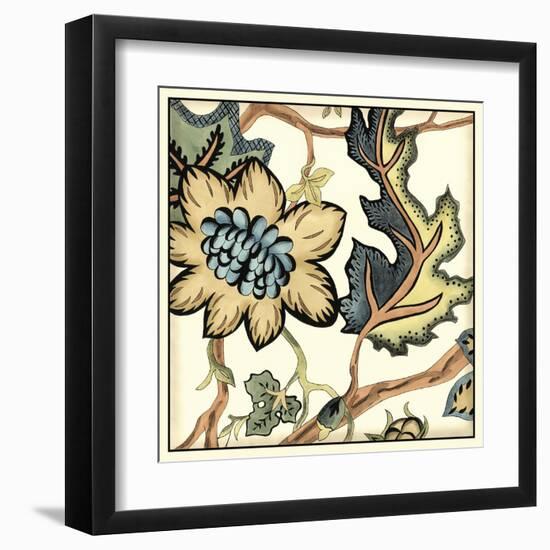 Jacobean Tile III-Chariklia Zarris-Framed Art Print