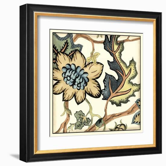 Jacobean Tile III-Chariklia Zarris-Framed Art Print