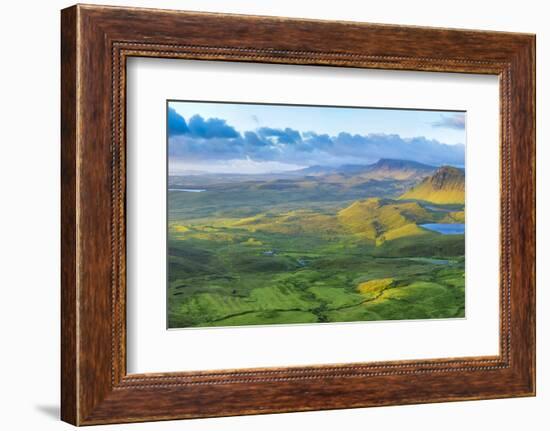 Jacobite or Harry Potter Steam Train Crossing Glenfinnan Viaduct, Lochaber-Peter Adams-Framed Photographic Print