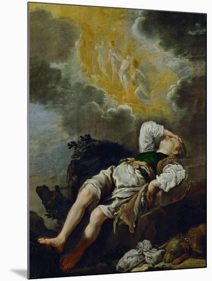 Jacobs dream, around 1620-Domenico Fetti-Mounted Giclee Print