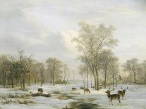 Winter Landscape-Jacobus Abels-Framed Giclee Print