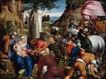 Adoration of Shepherds-Jacopo Bassano-Giclee Print