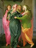 The Visitation, 1528-30 (Fresco) (See 208284 and 60439 for Details)-Jacopo da Carucci Pontormo-Giclee Print