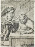 Grande Pianta Prospettica - Venice, C.1500 (Engraving) (Left Hand Side)-Jacopo De' Barbari-Giclee Print