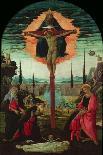 Altarpiece: the Trinity, the Virgin, Saint John and Donors, C. 1480-Jacopo Del Sellaio-Giclee Print