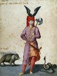 Turkish Peasant-Jacopo Ligozzi-Giclee Print