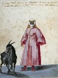 Turkish Woman with Goat-Jacopo Ligozzi-Giclee Print
