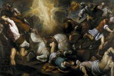 The Conversion of Saint Paul, 1592-Jacopo Palma il Giovane the Younger-Framed Giclee Print