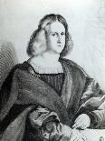 Portrait of a Young Man, Print by Wenceslaus Hollar, 1650-Jacopo Palma-Giclee Print
