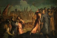 Destruction of the Walls of Jericho-Jacopo Palma the Younger-Giclee Print