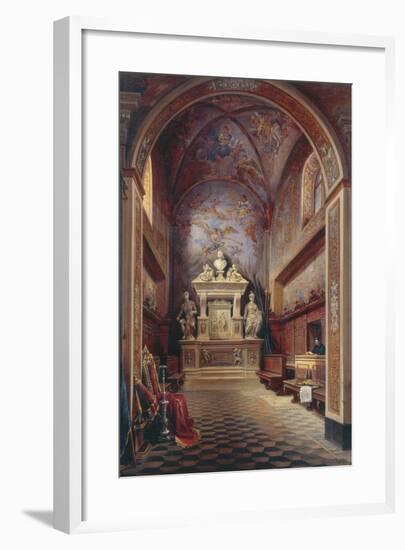 Jacopo Sannazzaro's Tomb-Gabriel Carelli-Framed Giclee Print